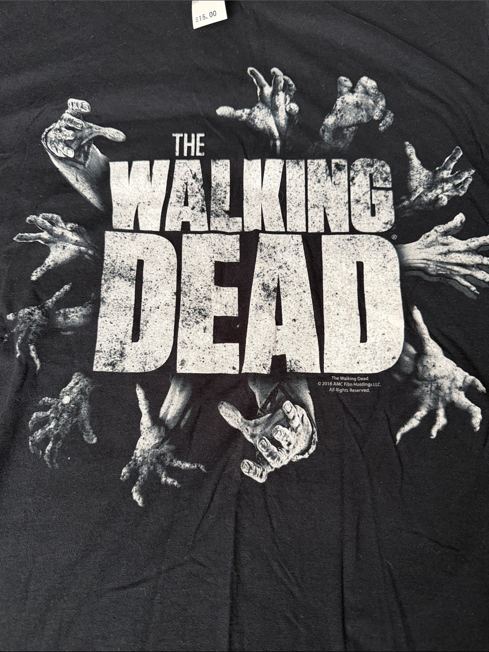 FOUR The Walking Dead t-shirts, Team Negan / various designs, size L NWT EUC GUC - Picture 12 of 13